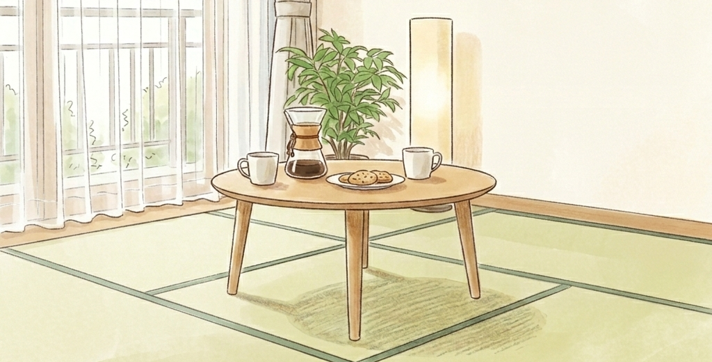 相談スペースの様子